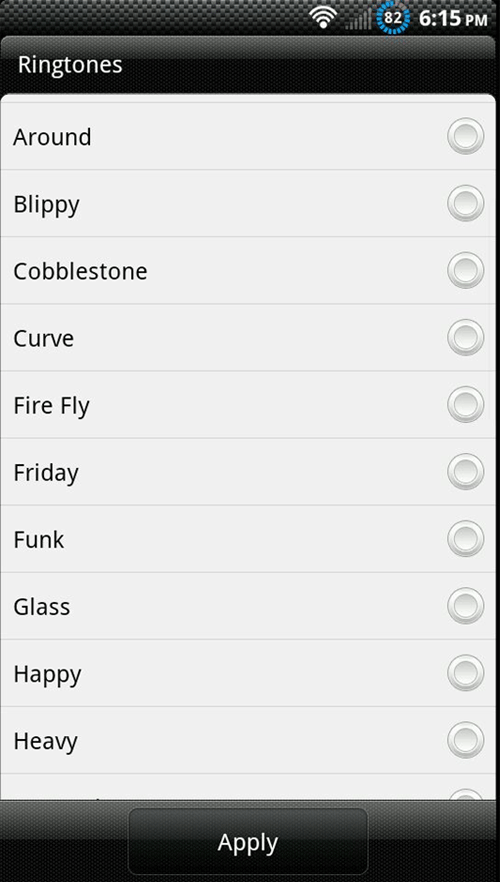 Example Sounds and Tones